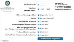 TÜV-geprüfte Vergleichsrechner